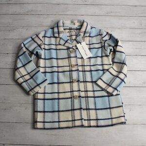 Miles the Label Girl's Plaid Jacket Size 5